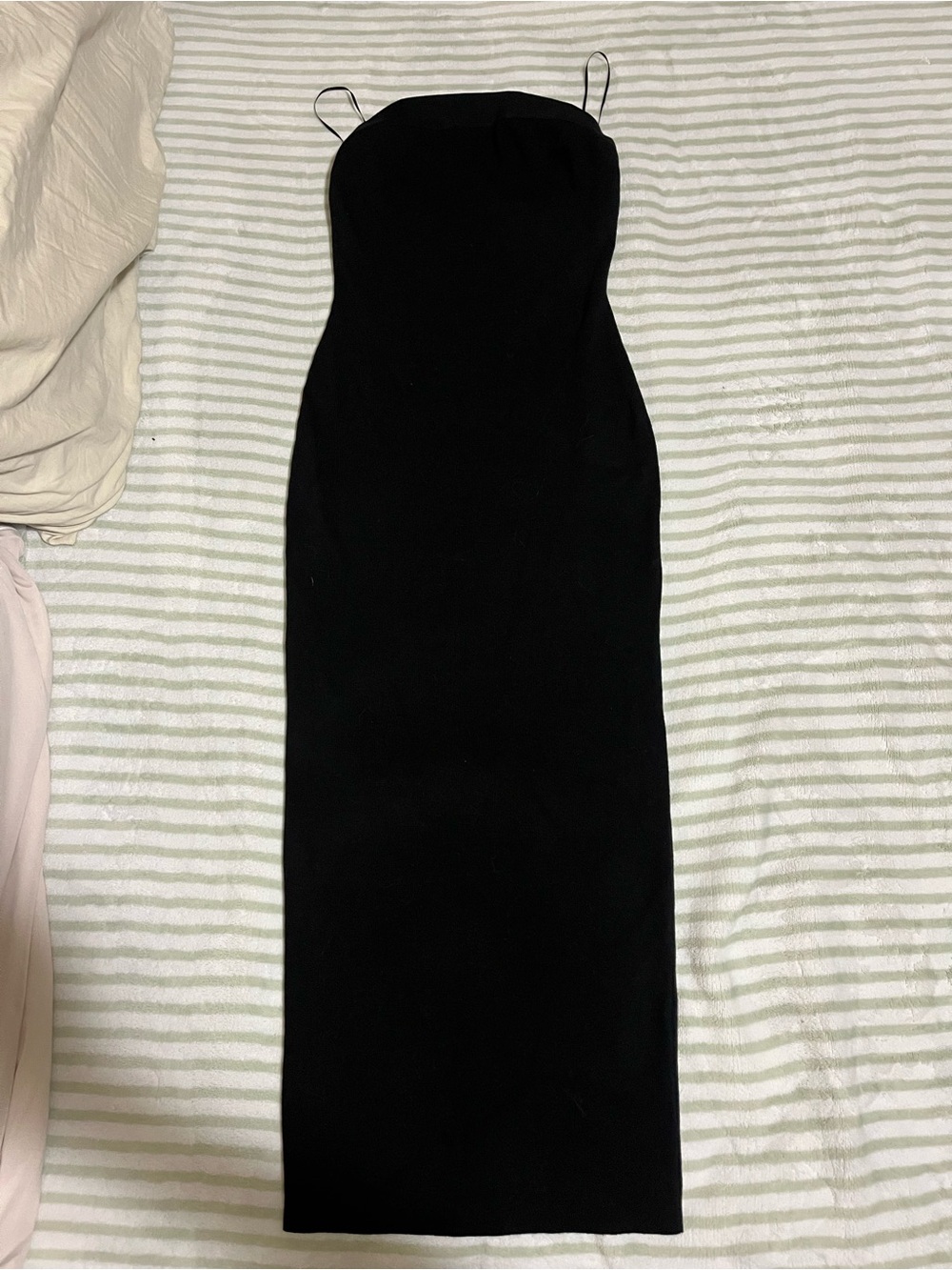 Hera Collection Black Maxi Spaghetti Strap Dress - Picture 2 of 7